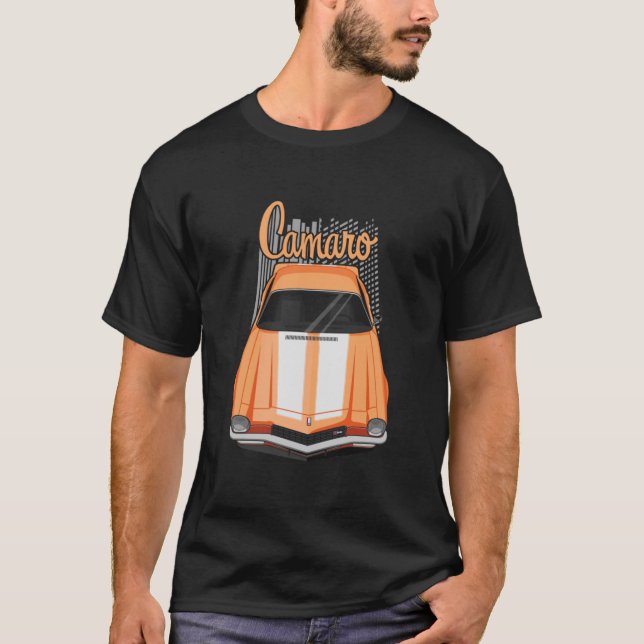 T-shirt Camaro 2ème génération 1970 - orange Essential (Devant)