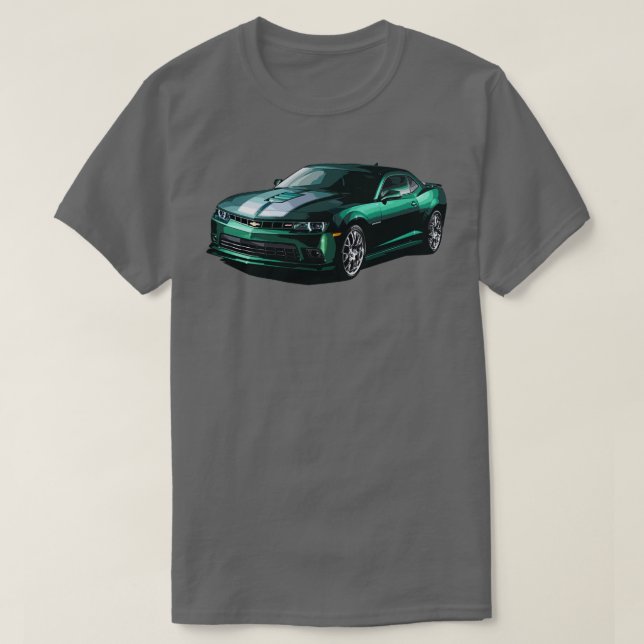 T-shirt Camaro SS 2016 VERT (Design devant)