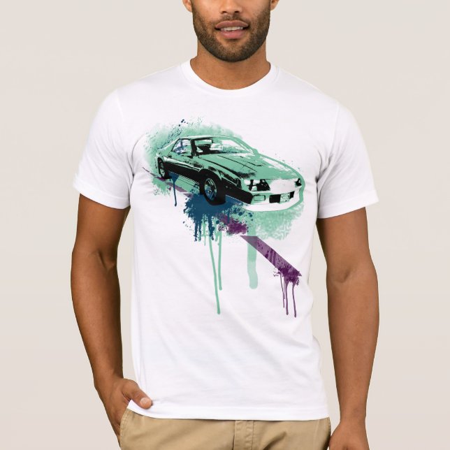 T-shirt CAMARO (vert) (Devant)