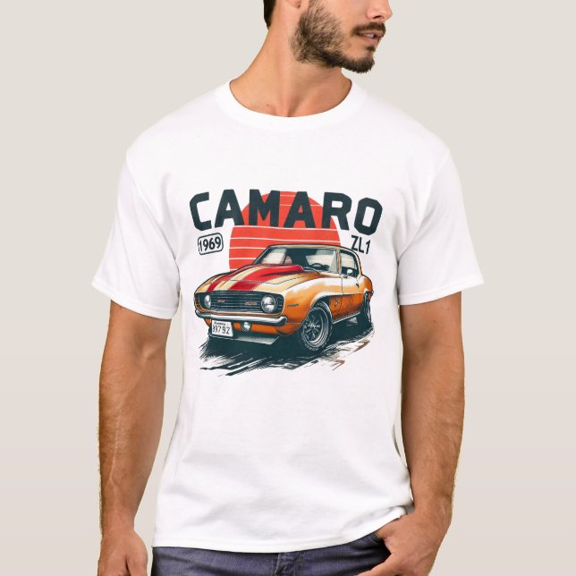 T-shirt Camaro ZL1 1969 (Devant)