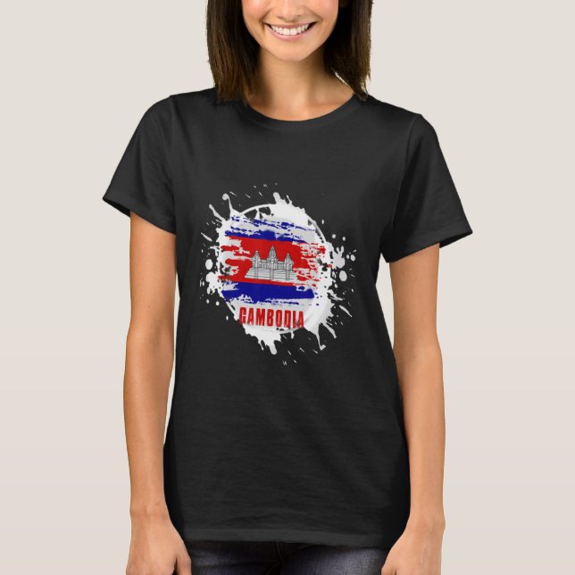 T-shirt Cambodge (Devant)