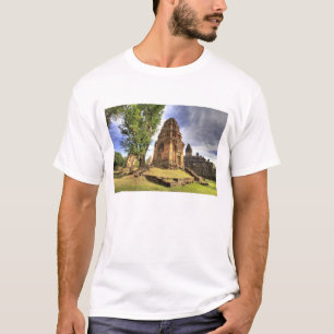 T-shirt Cambodge, Angkor Wat. Vue du temple de Bakong.