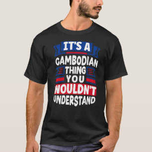 T-shirt Cambodge Cambodge Cambodge Cambodge Le Cambodge Dr