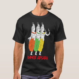 T-shirt Cambodge danse traditionnelle khmère Apsara