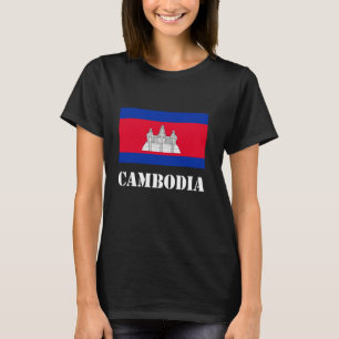 T-shirt Cambodge Fierté cambodgienne racines cambodgiennes