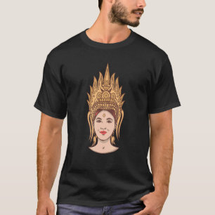 T-shirt Cambodge Khmer traditionnelle danse Apsara