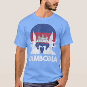 T-shirt Cambodge Khmer traditionnelle danse Apsara