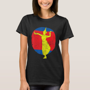 T-shirt Cambodge Khmer traditionnelle danse Apsara