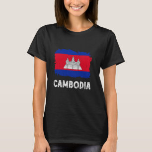 T-shirt Cambodge Racines cambodgiennes Fierté cambodgienne