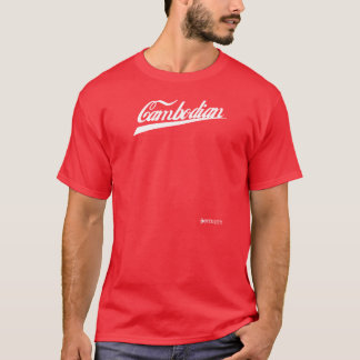 T-shirt Cambodgien - rouge