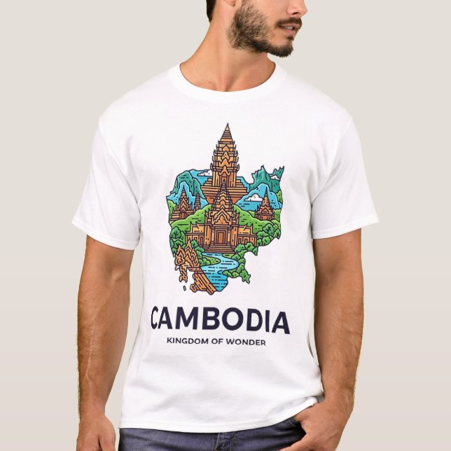 T-SHIRT CAMBODIA (Devant)