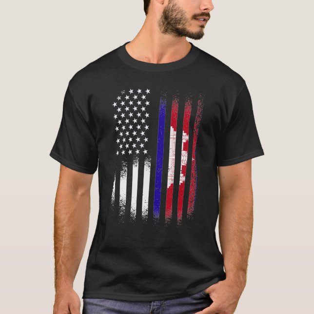 T-shirt Cambodian American Heritage Month Cambodia Patriot (Devant)