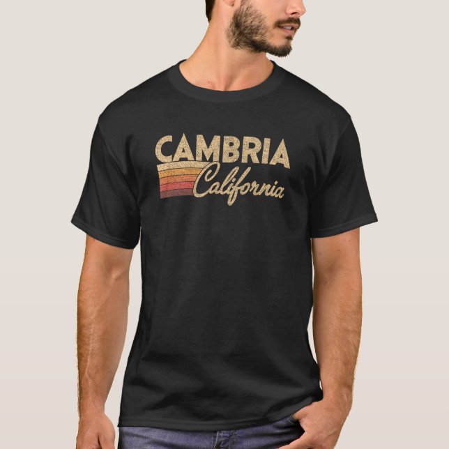 T-shirt Cambria California (Devant)