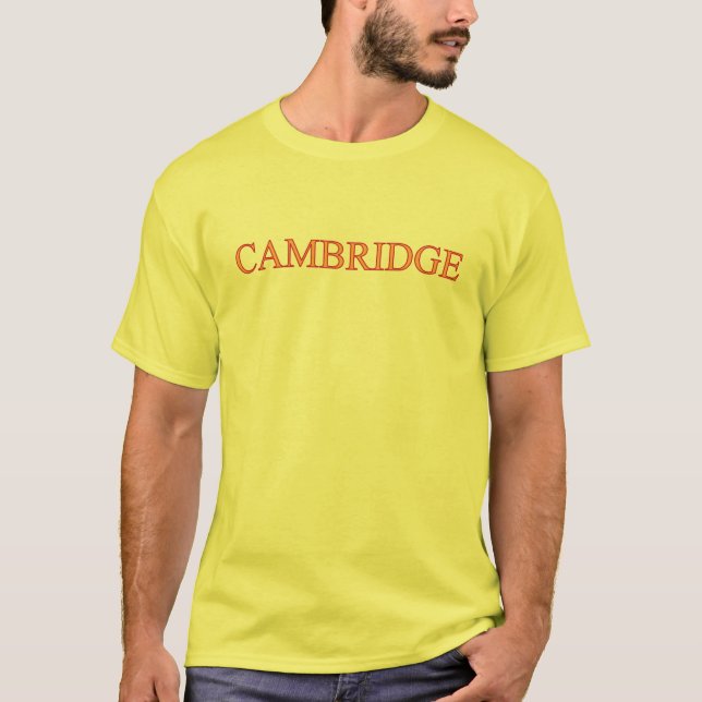 T-shirt Cambridge (Devant)