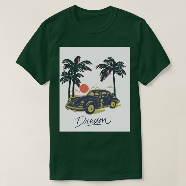 T-shirt Cambridge a des manches courtes confortables et te (Design devant)