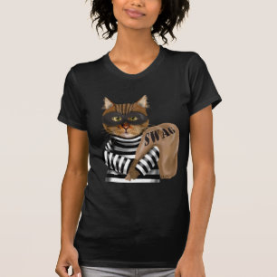 T-shirt Cambrioleur de chat