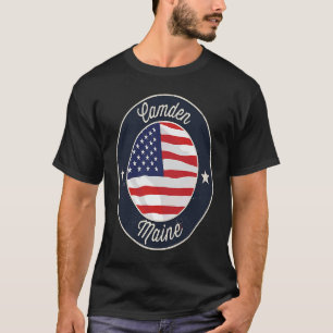 T-shirt Camden Maine ME Vacation Souvenir Graphique