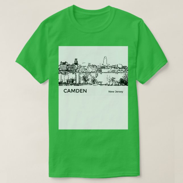 T-shirt Camden New Jersey (Design devant)
