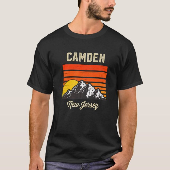 T-shirt Camden New Jersey Hometown City State Usa