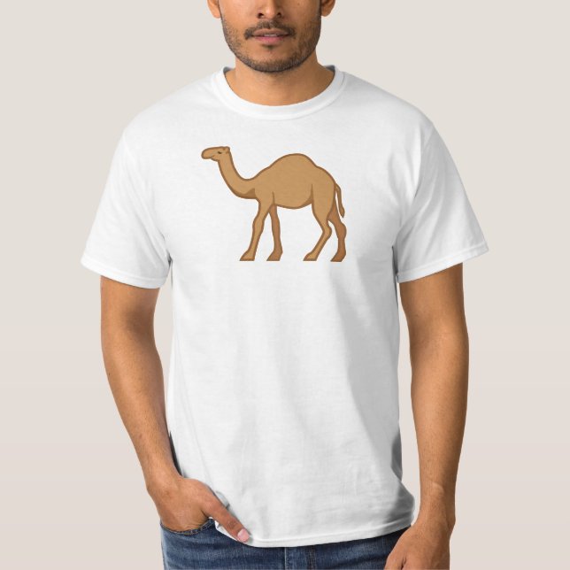 T-shirt Camel at Heart Emoji Logo Personnalisable Camel Lo (Devant)
