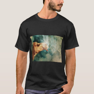 T-shirt Camel Cigar Smoke Graphic