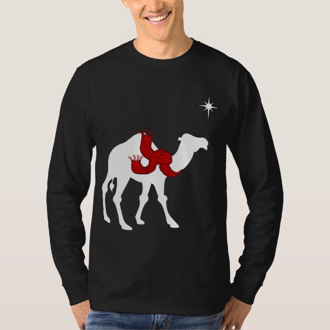 T-shirt Camel de Noël (Devant)
