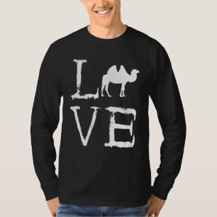 T-shirt Camel Déplaisant Love Camel Arabian Desert Animal