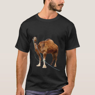 T-shirt Camel Doux Du Désert Pour Enfants Femme Homme