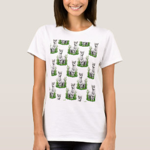 T-shirt Camel llama Alpaca Design Motif