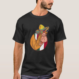 T-shirt Camel mexicain Casquette Sombrero Funny Camel Life