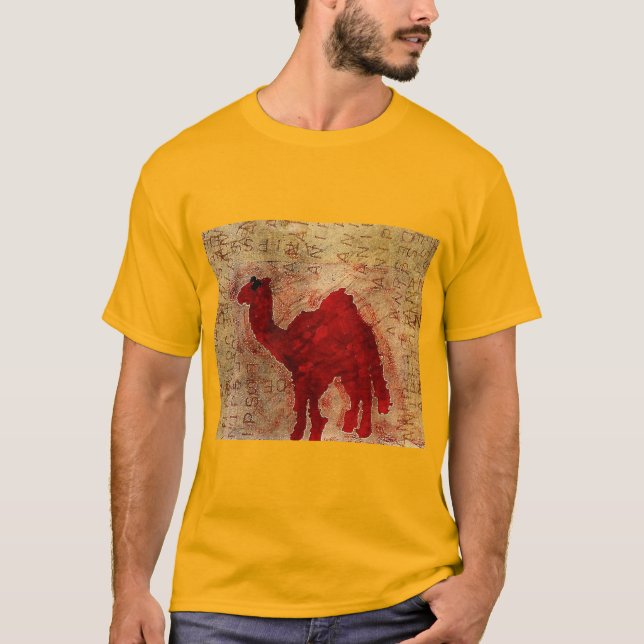 T-shirt Camel Retour à l'avant (Devant)