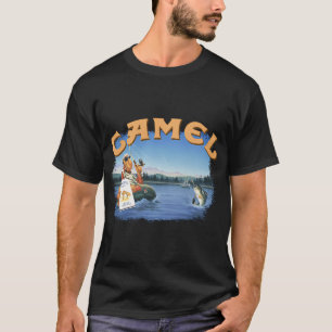 T-shirt Camel Smoking Joe Pêche à la mouche
