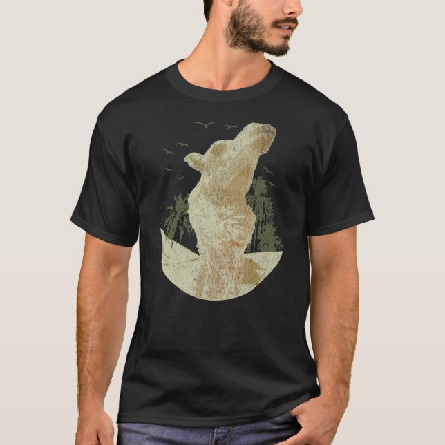 T-shirt Camel Train Caravan Arabian Camel Animal Desert (Devant)