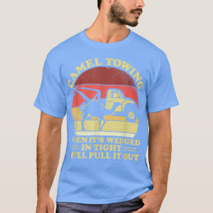 T-shirt Camel vintage Humour remorque camion