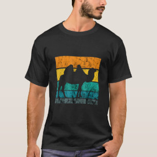 T-shirt Camel Vintage Rétro Arabe Camel Animal Camel