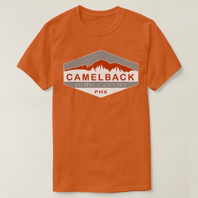 T-shirt Camelback Mountain Echo Canyon Arizona Randonnée (Design devant)