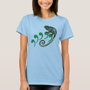 T-shirt Caméléon de virgule