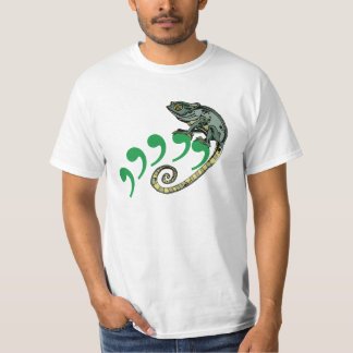T-shirt Caméléon de virgule