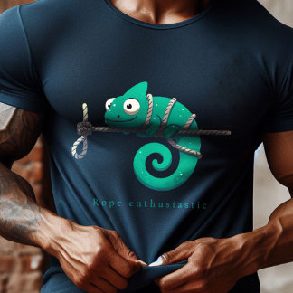 T-shirt Caméléon enthousiaste
