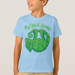 T-shirt Caméléon Ésotérique Lézard Lévitant