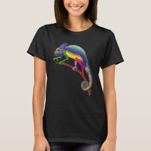 T-shirt Caméléon Fans Safari Reptile Herpétologie