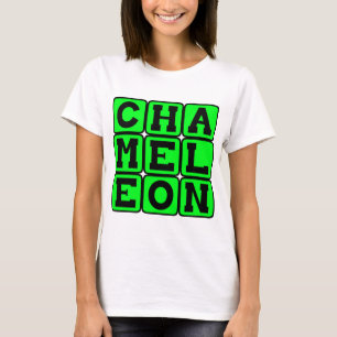 T-shirt Caméléon, Lézard qui change de couleur