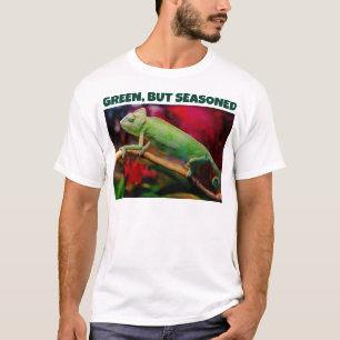 T-shirt Caméléon Vert Drôle