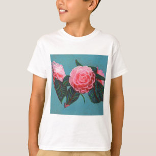T-shirt Camellia Japonica Sky