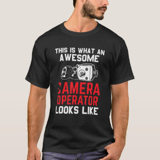 T-shirt Caméra