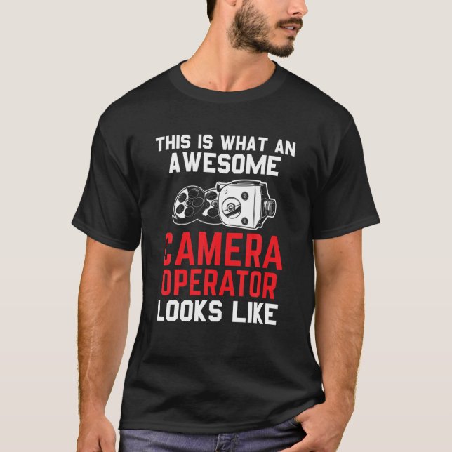 T-shirt Caméra (Devant)