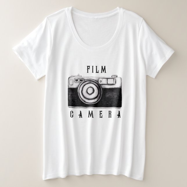 T-shirt caméra (Design devant)