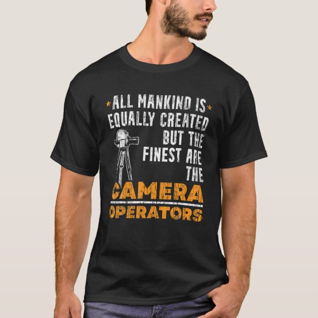 T-shirt Caméra caméra (Devant)