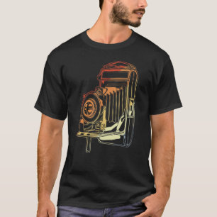T-shirt Caméra de l'école primaire Caméra Vintage Photojou