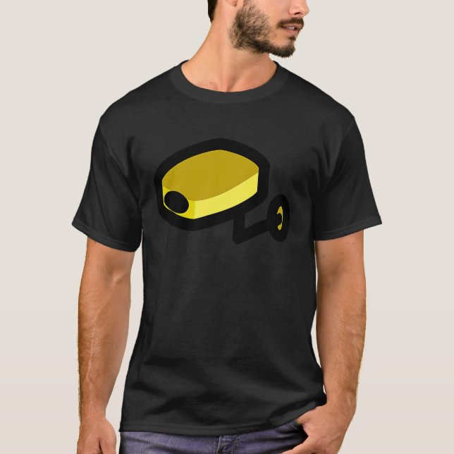 T-shirt Caméra de sécurité de surveillance CCTV en circuit (Devant)